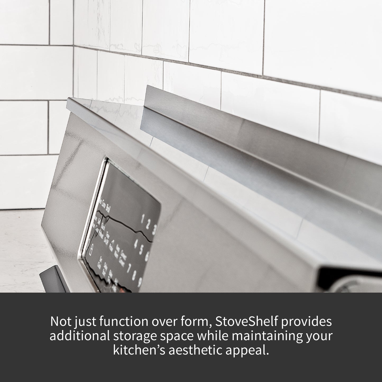 StoveShelf - Magnetic Shelf for Kitchen Stove