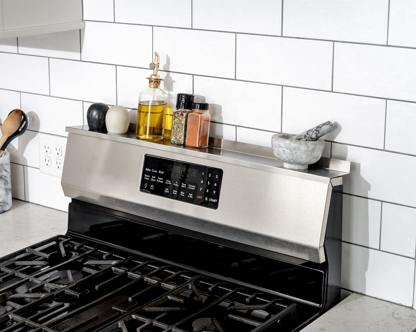 StoveShelf - Magnetic Shelf for Kitchen Stove