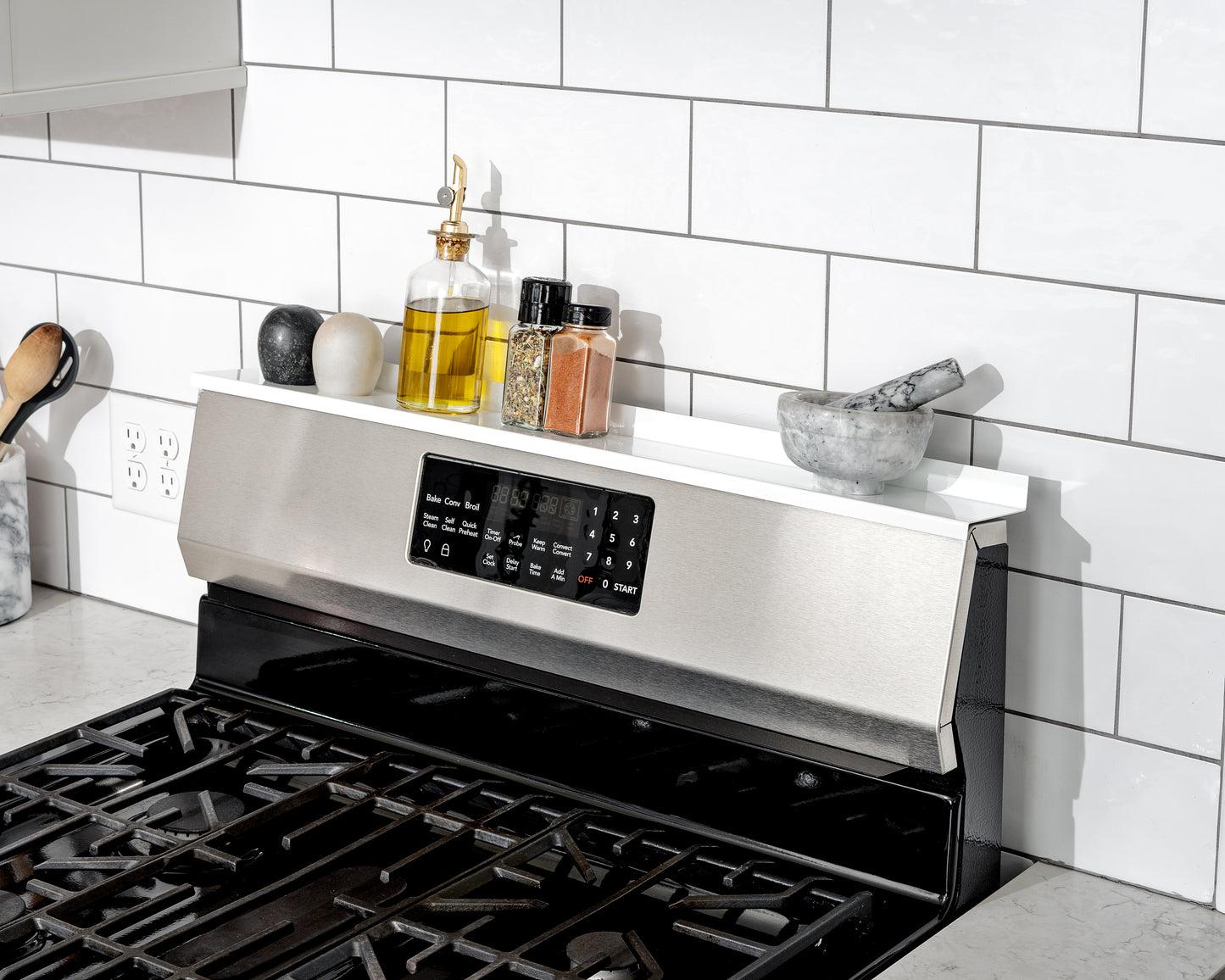 StoveShelf - Magnetic Shelf for Kitchen Stove